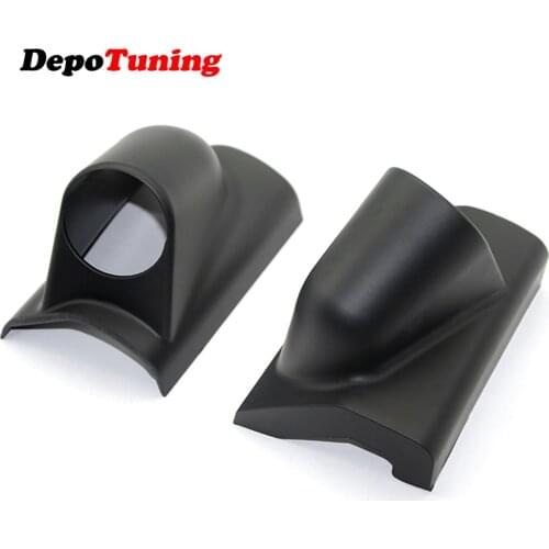 DepoTuning 2" 52mm Universal A-Pillar Single Hole Dash Gauge Meter Pod Mount Holder Left/Right Hand Drive
