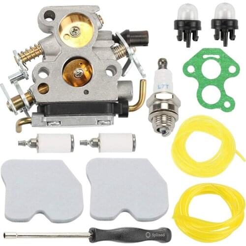 Carburettor with Air Filter and Fuel Pipe Filter for Husqvarna 235 235E 236 236E 240 240E Chainsaw