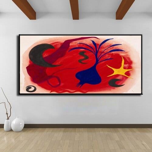Famous Artist Mirro Painting Canvas Printings Picture HD Prints Canvas Modern Abstract Wall art for Living room Hotel Decoration