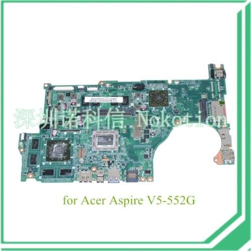 NOKOTION DA0ZRIMB8E0 REV E NBMCU11001 NB.MCU11.001 For acer aspire V5-552G laptop motherboard