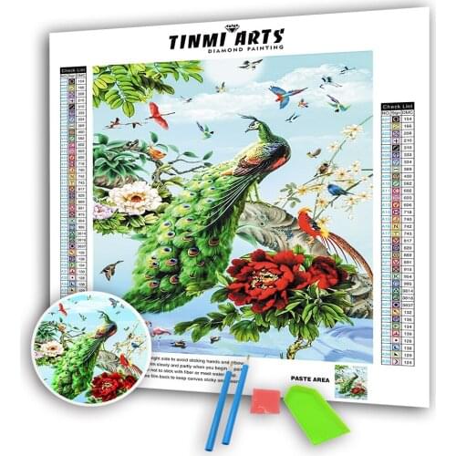 5D Poured Glue Diamond Painting Kits Scalloped Edge Cross Stitch Embroidery Animal Full Drill Round Rhinestone Wall Decor Gift