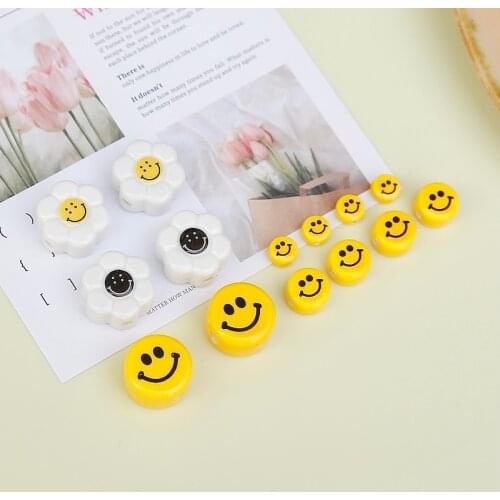 Retro classic sales ceramic beads ins wind Korea mask chain bracelet necklace DIY jewelry accessories material