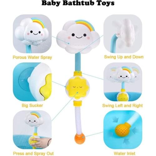 Sprinkler Bath Toy Bathtub Toys Swim Pool Bath Toys Bath Toys Bathtub Toys