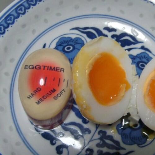 Resin Material Colour Changing Egg Timer Perfect Boiled Eggs By Temperature Kitchen Helper