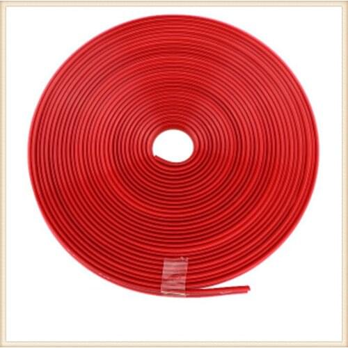 Universal car Wheel rim Decorative strip Accessories for PEUGEOT 206 1998 2000 207 2006 2007 307 106