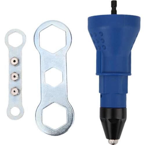 Rivet Drill Attachment Riveting Nut Gun Adaptor Electric Tool Kits Power Tool Accessories