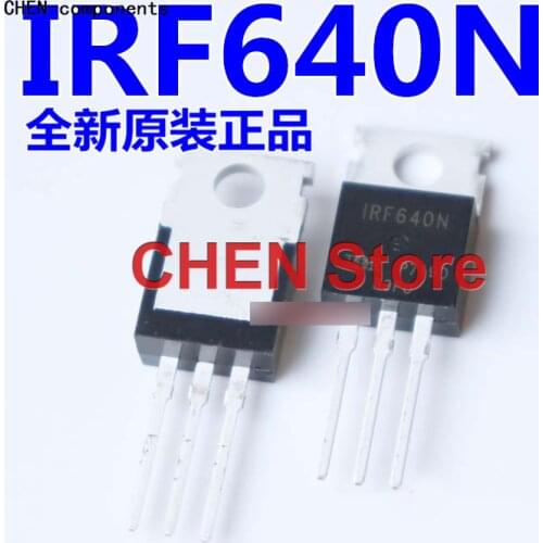 5pcs IRF640N field effect tube TO-220 imported brand new original