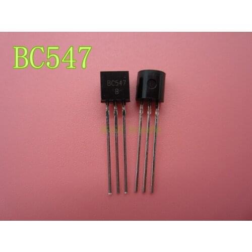 500PCS BC547B BC547 100MA 45V TO-92 transistor