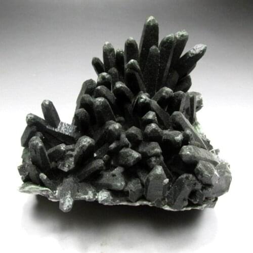 959g Green "Prase" Quartz Cluster - crystals and stones healing Mineral specimen Home Decor feng shui decoration
