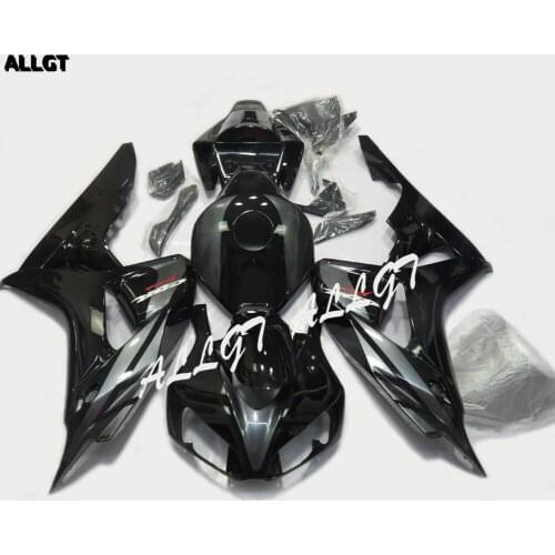 ALLGT Black & Grey Painted Fairing kit for Honda CBR 1000RR 2006-2007