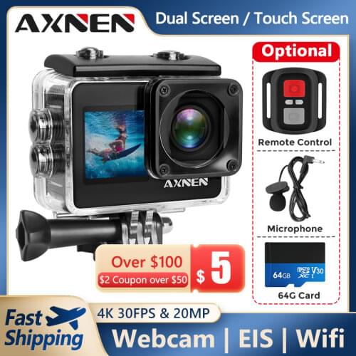 Axnen Action Cameras