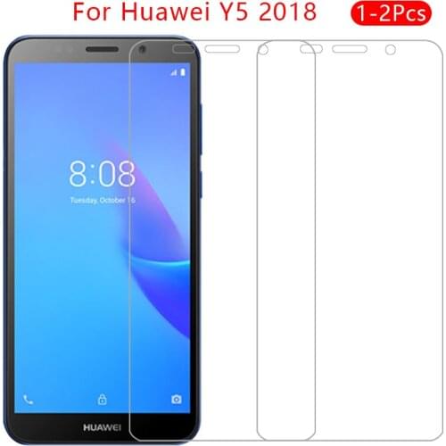 Case for huawei y5 lite prime 2018 cover tempered glass screen protector on y 5 5y light y52018 y5lite protective phone coque 9h