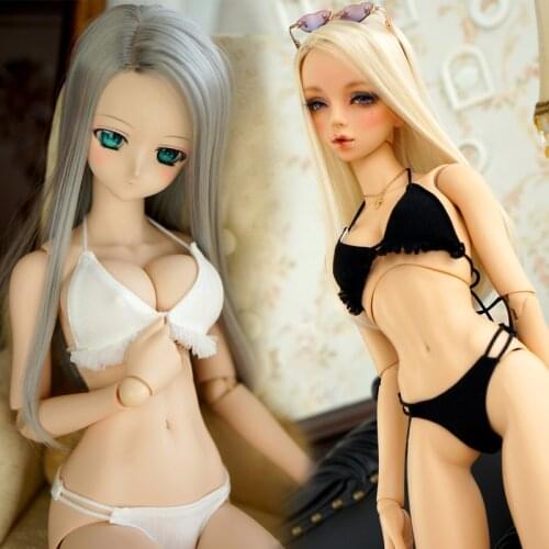 D03-P479 children toy BJD DD SD MSD 1/3 dolls clothes Gathered bikini swimsuit underwear set