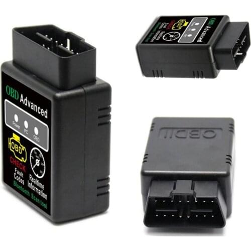For Android PC Car Auto Diagnostic Scanner Tool Interface Adapter OBD2 HH OBD ELM327 V1.5 Bluetooth OBD2 CAN BUS Check Engine