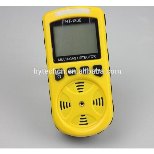 HT-1805 4 In 1 Gas Analyzer Detector public multi gas detector used in mining, metallurgy , security ring