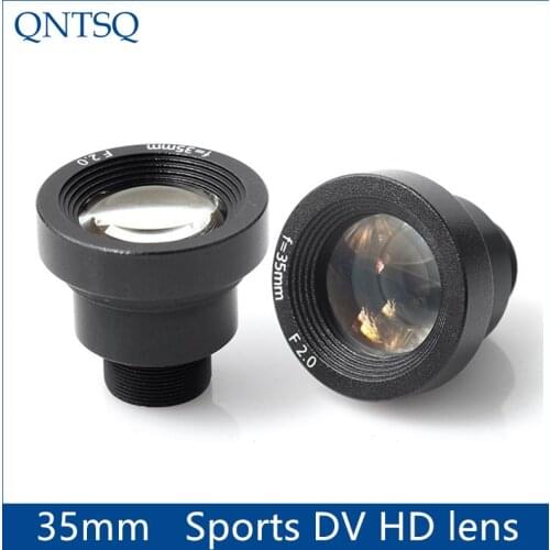 New Starlight 1/3'' 35mm CCTV IR MTV Lens m12 Mount F2.0 For Security Video Cameras,Sports DV HD lens
