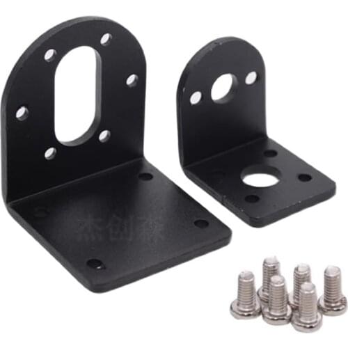 25mm/37mm geared motor fixing bracket metal material 370/520/555 DC motor bracket