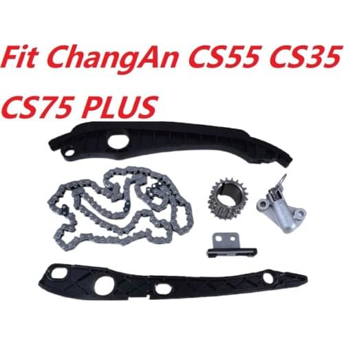 Automobile engine time chain timing tensioner guide board start belt repair kits for changan CS75 CS35 CS55 plus 1.5T 1.6L