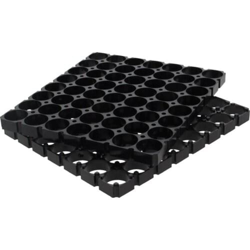 Hot Battery Box Accessories ABS 7*8/7*9/7*10/8*8/8*9/8*10 Bracket Spacing 19mm Aperture 18.5mm Applicable Model 18650 2/3/5pcs