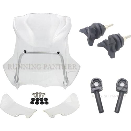 R1200GS ADV 05-12 Windshield Windscreen Odometer Clock Screw Bolts Mounting Deflectors For BMW GS1200 Adventure 2005-2012 2011