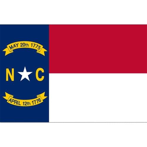 North Carolina Flag Yehoy hanging 90*150cm USA For Decoration