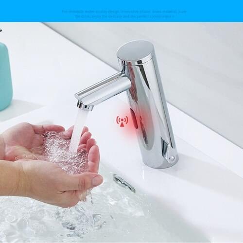 Infrared Automatic Sensor Basin Faucet For Hands-Free