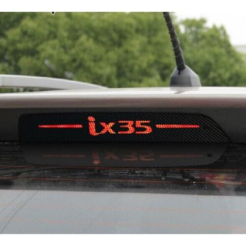 The carbon fiber car stickers of High mounted stop lamp for Hyundai ix35 funny car stickers car decals