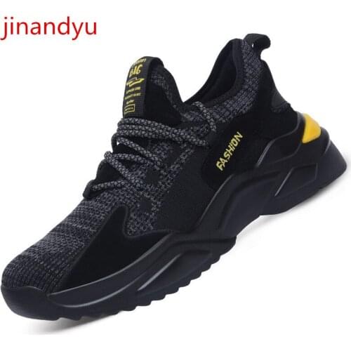 Safety Boots Men Work Boots Steel Toe Shoes Breathable Lightweight Safty Shoes Man Anti Puncture Non Slip Sneakers Working Shoe