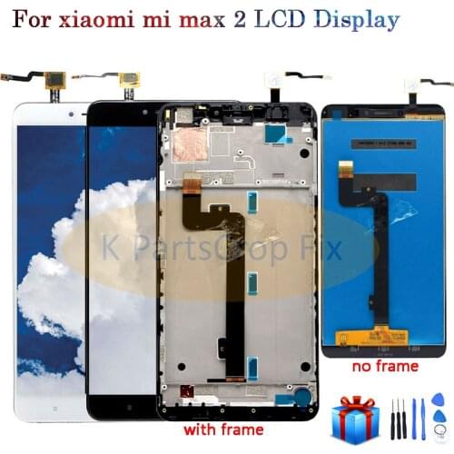 6.44"1920x1080 IPS LCD Display For XIAOMI MI MAX 2 LCD Touch Screen for Max2 Mi Max 2 LCD Digitizer with Frame Replacement Parts