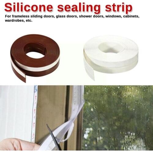 100cm Under Door Draft Guard Stopper Soundproof Seal Weather Durable Tap Door Tapes Dust Sealing Reduce Strip Bottom Strip P1P5