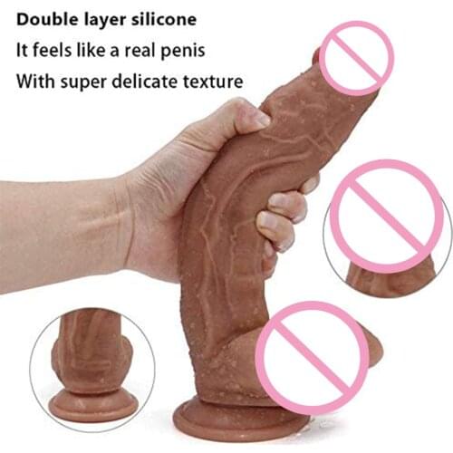 11 inch Dildo Strapon Phallus Huge Large Realistic Dildos Silicone Penis With Suction Cup G Spot Stimulate 18 Sex Toys for Woman