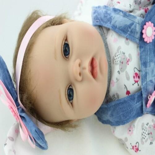55CM Simulation Baby Rebirth Doll Baby Early Education Doll Yuesao Practice Props Photography Shooting Props Birthday Gift Toy