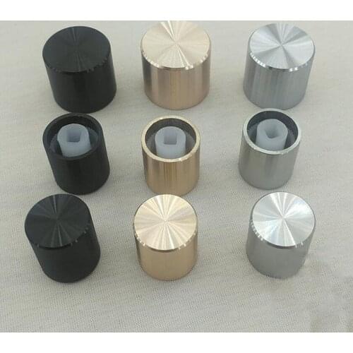 D15MM 20MM Aluminum 3.3mm square hole power button switch Cap X10