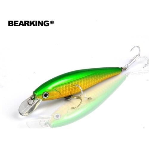 Bearking 1PC 6.5cm 5g Hard Fishing Lure Crank Bait dive 0.8-1.2m Lake River Fishing Wobblers Carp Fishing Baits
