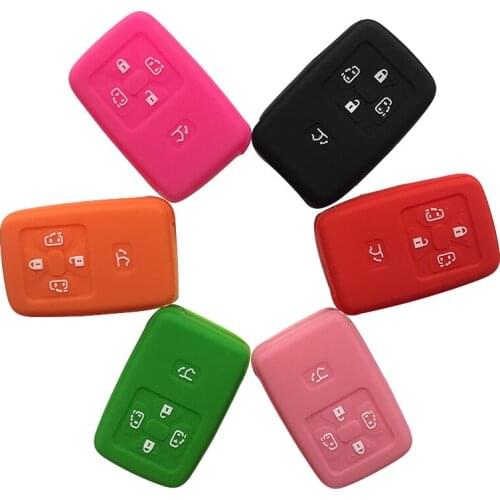 Silica Gel Case Car Key Cover for Toyota Yaris Rav4 Corolla Mark Voxy Hilux Noah Vitz Aqua Camry Estima Tarago Key Cover Cap Fob