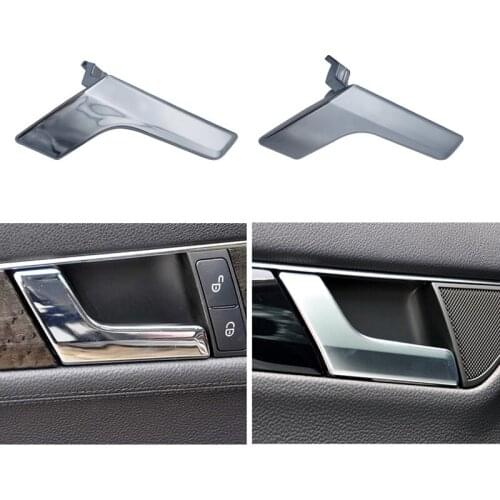 For Mercedes-Benz W204 C Class 1PC Car Interior Door Handle Replacement Case Car Styling Auto Interior Accessories
