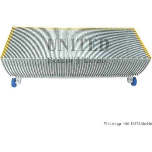Escalator Aluminum Black Painted Step L1000mm W8826