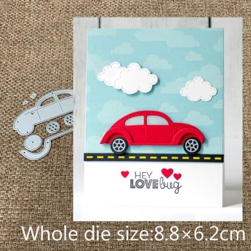 XLDesign Craft Metal Cutting Dies cut die Vehicle car decoration Scrapbooking Paper Card Craft Album DIY Embossing Die Cuts