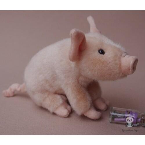 Stuffed Animal Toy Simulation Pink Panama Pig Dolls Kids Toys Christmas Gifts 20cm