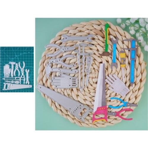 Repair Tools Set Cutting Dies Metal Cut Die Stencils for DIY Scrapbook Embossing Paper Craft Knife Mould Blade Punch Dies Craft