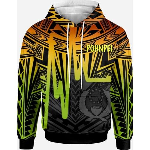 Newest Island Country Flag Pohnpei Polynesian Culture Retro Tattoo Tracksuit Men/Women 3DPrint Harajuku Jacket Zipper Hoodies 10