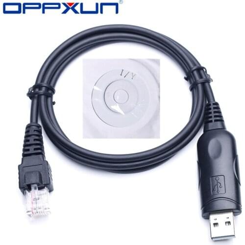 OPPXUN 8Pin USB Programming Cable For Yaesu VX2208 VX-2508 FT2500 VX-2000 VXR5000 CT104 GX-1500 GX5850T FTL-2011 Car Radio