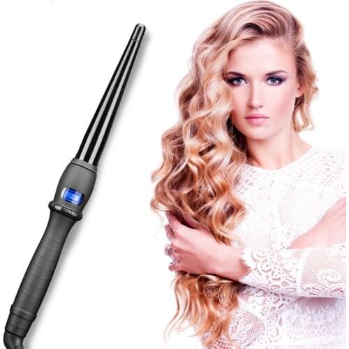 Professional curling iron Ceramic curling wand roller Hair styling tools With LCD Display Hair Curler