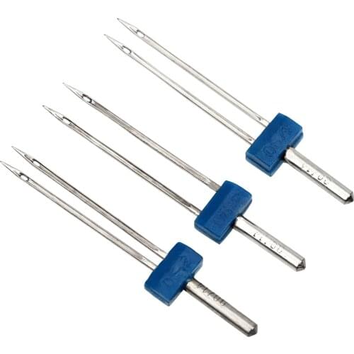 Handwork Double Twin Needles Pins Needles For Sewing Machine 3 Pcs/Set