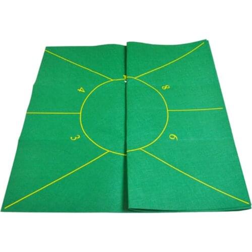180*90cm Texas Hold'em Poker Tablecloth 10 Players Poker Mat Layouts Table Cloth 27RD