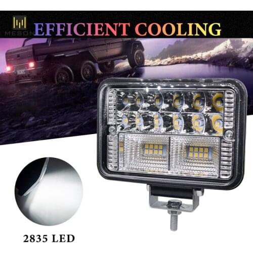 Work Light 26LED 78W 12V 24V Car LED Fog Light for Truck Tractor Off Road Mini Ledbar Off Road Spotlight Auto Motor Accessories