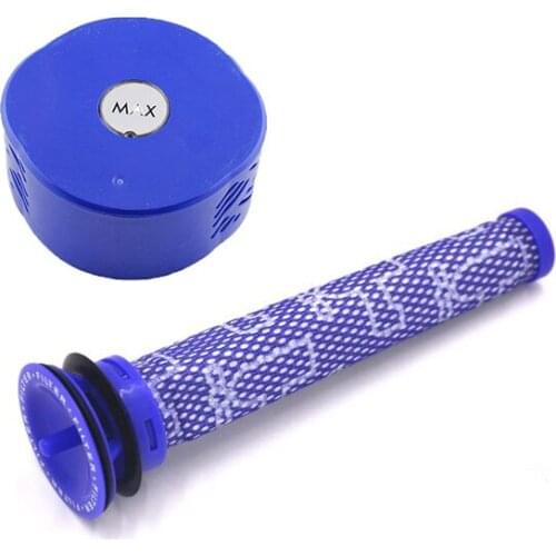 1set Pre & Post-Motor HEPA Filter Kit for Dyson V6 DC59 Vacuum Cleaner Hepa Filter Replacement DY-96674101 & DY-966912-03