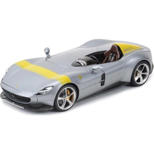 Bburago 1:18 Ferrari-Monza SP1 Sports Car Static Die Cast Vehicles Collectible Model Car Toys