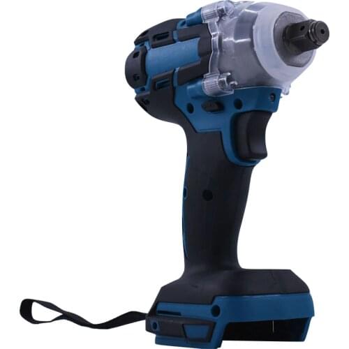 Brushless Cordless Electric Impact Wrench Rechargeable 1/2 Inch Wrench Power Tools Compatible Does Not Include Battery