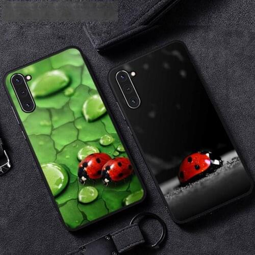 Lady bug Ladybug ladybird Phone Case For Samsung A51 A32 A52 A71 A50 A12 A21S S10 S20 S21 Plus Fe Ultra